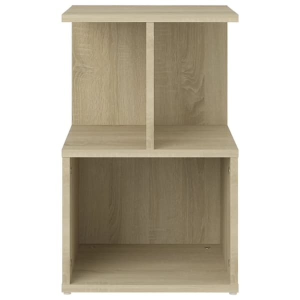 Natborde - Living sengeskab 35x35x55 cm spånplade sonoma-eg