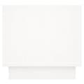 Miniatyrbillede 9 af 11: Natborde - Living sengeborde 2 stk. 35x34x32 cm massivt fyrretræ hvid