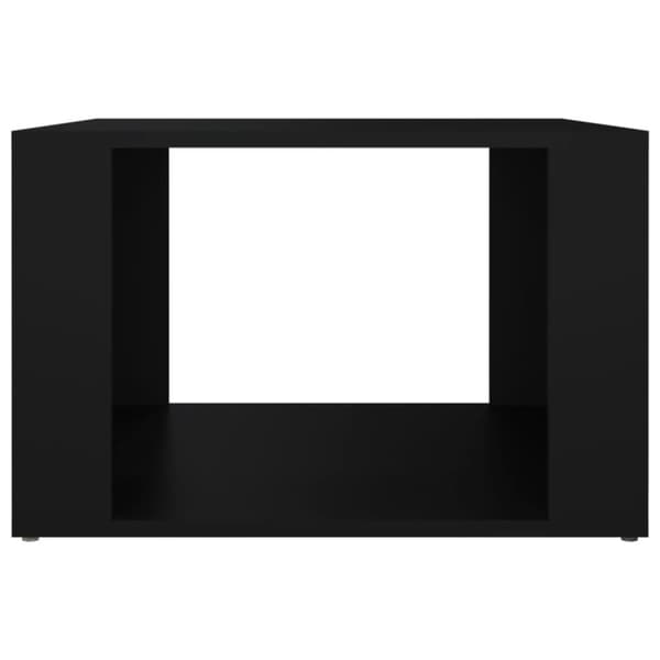 Natborde - Living sengebord 57x55x36 cm konstrueret træ sort