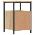 Miniatyrbillede 10 af 11: Natborde - Living sengeborde 2 stk. 34x35,5x50 cm konstrueret træ sonoma-eg
