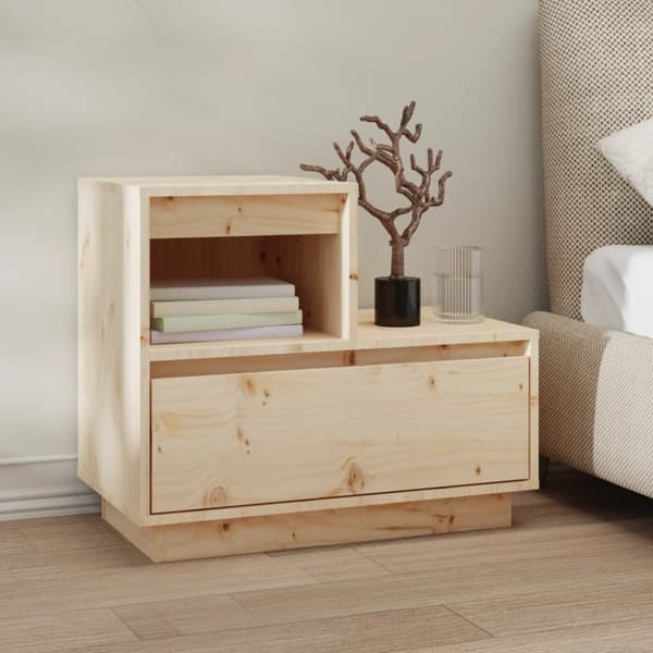 Yöpöydät - Living Yöpöytä 60x34x51 cm täysi mänty