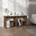 Miniatyrbillede 2 af 9: Sengeborde 2 stk. 40x30x40 cm konstrueret træ brun egetræ - Sengebord - Sengeborde - Home & Living