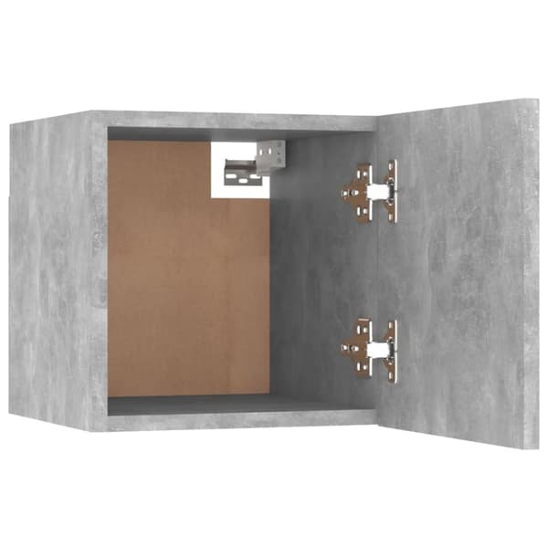 Sengeskabe 2 stk. 30,5x30x30 cm spånplade betongrå - Sengeskab - Sengeskabe - Home & Living