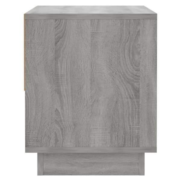 Sängbord 2 st grå sonoma-ek 45x34x44 cm konstruerat trä - Sängskåp - Nattduksbord - Home & Living