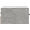 Pikkukuva 8 / 10: Seinäkiinnitettävä yöpöytä betoninharmaa 35x35x20 cm - Seinäkiinnitettävä Yöpöytä - Seinäkiinnitettävät Yöpöydät - Home & Living
