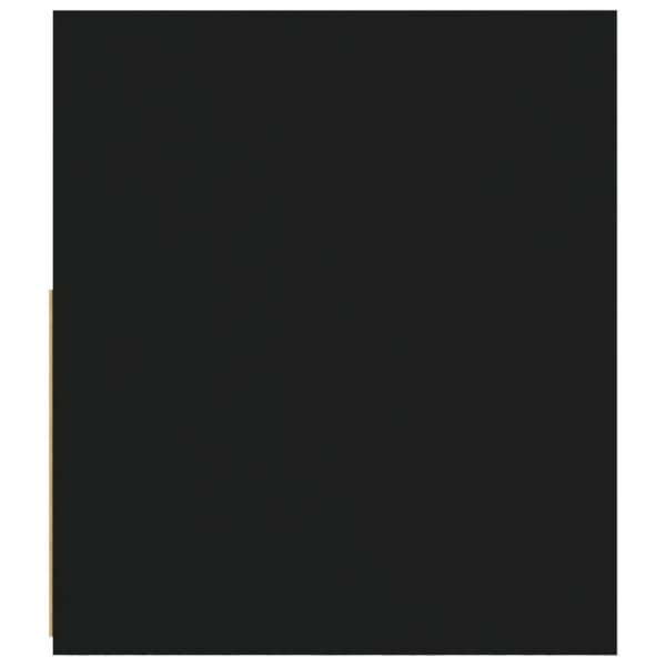 Sengeborde med LED-lys 2 stk. 60x35x40 cm sort - Sengebord - Sengeborde - Home & Living