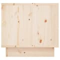 Miniatyrbillede 7 af 11: Sengeborde 2 stk. 35x34x32 cm massivt fyrretræ - Sengebord - Sengeborde - Home & Living