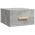 Pikkukuva 3 / 10: Seinäkiinnitettävä yöpöytä betoninharmaa 35x35x20 cm - Seinäkiinnitettävä Yöpöytä - Seinäkiinnitettävät Yöpöydät - Home & Living