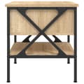 Miniatyrbillede 8 af 11: Sengebord 40x42x45 cm konstrueret træ sonoma-eg - Sengebord - Sengeborde - Home & Living