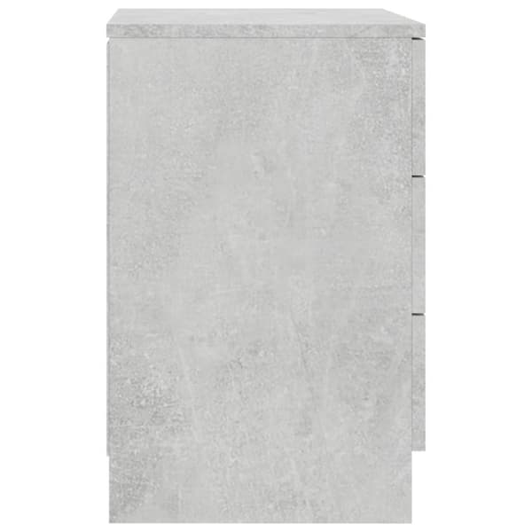 Sängbord betonggrå 38x35x56 cm konstruerat trä - Sängbord - Säng Bord - Home & Living