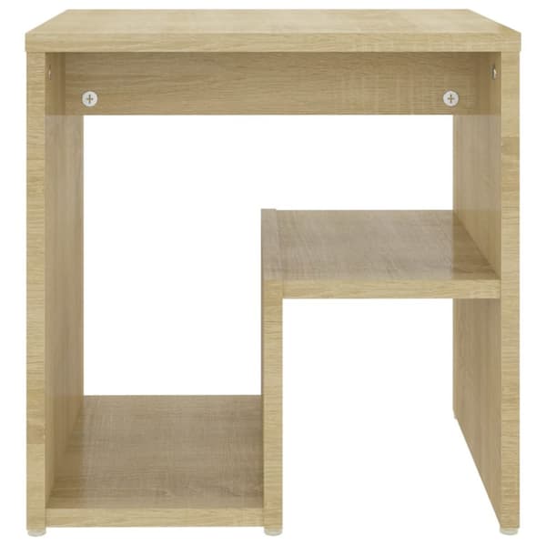 Sengeskab 40x30x40 cm konstrueret træ sonoma-eg - Sengebord - Sengeborde - Home & Living