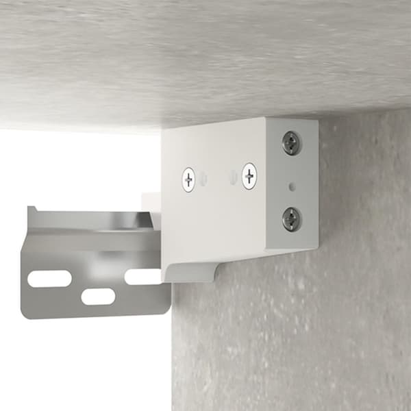 Väggmonterade sängbord 2 st betonggrå 35x35x20 cm - Sängbord - Nattduksbord - Home & Living
