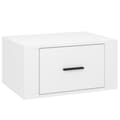 Pikkukuva 7 / 11: Seinäkiinnitettävät yöpöydät 2 kpl korkeak. Valk. 50x36x25 cm - Seinäkiinnitettävä Yöpöytä - Seinäkiinnitettävät Yöpöydät - Home & Living