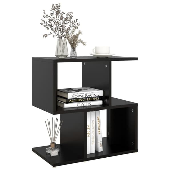 Sengeskab 50x30x51,5 cm spånplade sort - Sengeskab - Sengeskabe - Home & Living