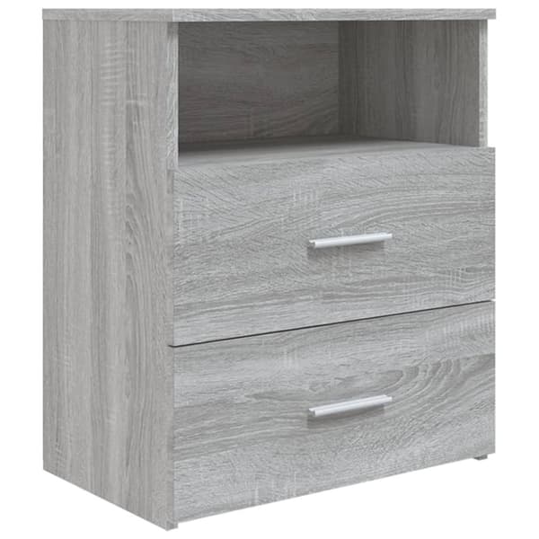Sängbord 2 st grå sonoma 50x32x60 cm - Sängbord - Nattduksbord - Home & Living