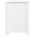 Miniatyrbild 9 av 11: Sängbord 2 st vit 40x35x49 cm massiv furu - Sängbord - Nattduksbord - Home & Living