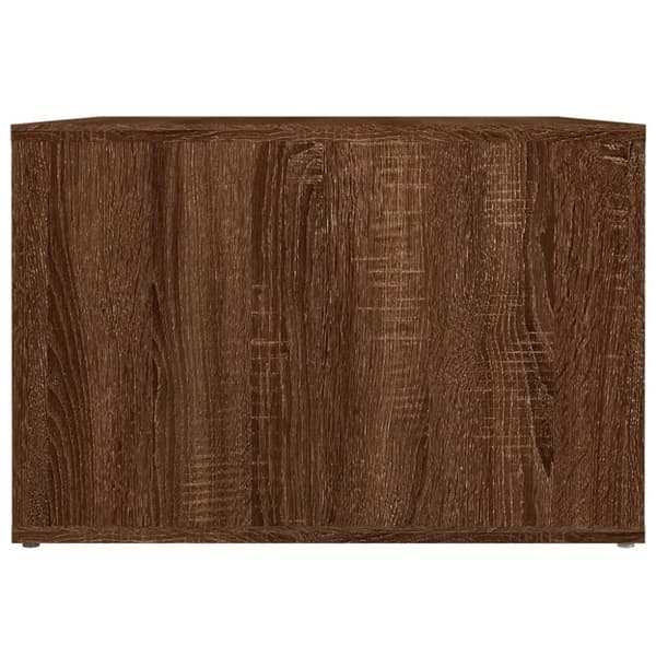 Sengebord 57x55x36 cm konstrueret træ brun egetræsfarve - Sengebord - Sengeborde - Home & Living