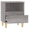 Miniatyrbillede 9 af 11: Sengeborde 2 stk. 40x35x50 cm grå sonoma - Sengebord - Sengeborde - Home & Living