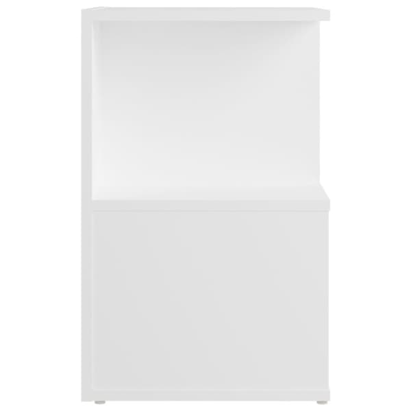 Sengeskab 35x35x55 cm spånplade hvid - Sengeskab - Sengeskabe - Home & Living