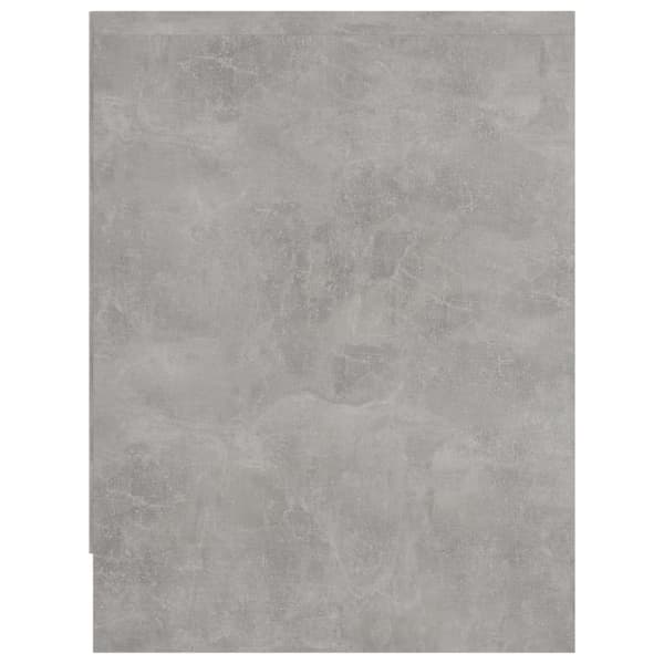 Sängbord 2 st betonggrå 40x30x40 cm konstruerat trä - Sängbord - Säng Bord - Home & Living