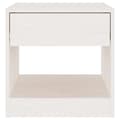 Miniatyrbillede 7 af 10: Sengeborde 2 stk. 40x31x40 cm massivt fyrretræ hvid - Sengeskab - Sengeskabe - Home & Living
