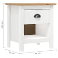 Miniatyrbild 9 av 9: Nattduksbord 2 st Hill 46x35x49,5 cm massiv furu - Nattduksbord - Sidobord - Home & Living