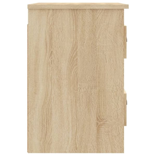 Væghængte sengeborde 2 stk. 41,5x36x53 cm sonoma-eg - Væghængt Sengebord - Væghængte Sengeborde - Home & Living