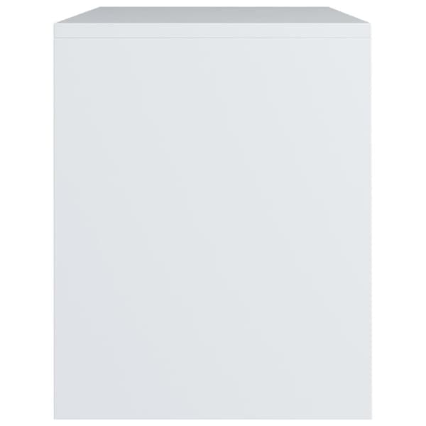 Sengebord 40x30x40 cm konstrueret træ hvid - Sengebord - Sengeborde - Home & Living