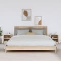 Miniatyrbillede 4 af 11: Sengeborde 2 stk. 40x34x45 cm massivt fyrretræ hvid - Sengebord - Sengeborde - Home & Living