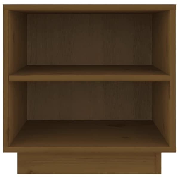 Sängbord 2 st honungsbrun 40x34x40 cm massiv furu - Sängskåp - Sidobord - Home & Living