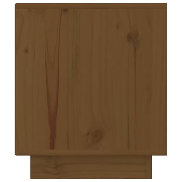 Sängbord 2 st honungsbrun 40x34x40 cm massiv furu - Sängskåp - Sidobord - Home & Living