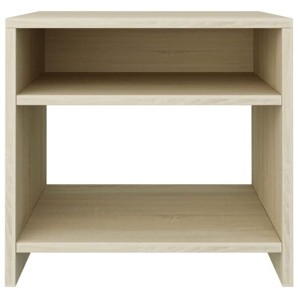 Sengeborde 2 stk. 40x30x40 cm konstrueret træ Sonoma-eg - Sengebord - Sengeborde - Home & Living
