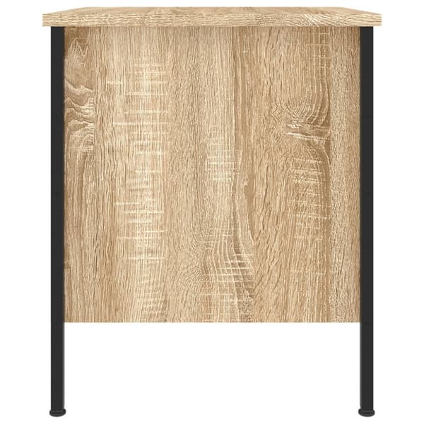 Sängbord sonoma-ek 40x42x50 cm konstruerat trä - Sängbord - Nattduksbord - Home & Living