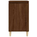 Pikkukuva 6 / 11: Yöpöydät 2 kpl ruskea tammi 40x35x70 cm tekninen puu - Yöpöytä - Sivupöytä - Home & Living