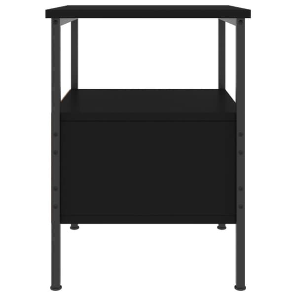 Sengebord 34x36x50 cm konstrueret træ sort - Sengebord - Sengeborde - Home & Living