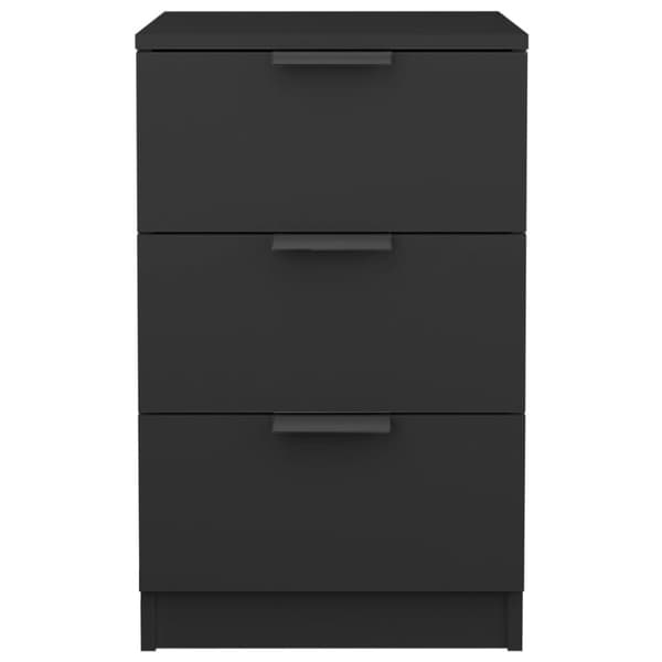 Sängbord 2 st svart 40x36x65 cm - Sängbord - Nattduksbord - Home & Living