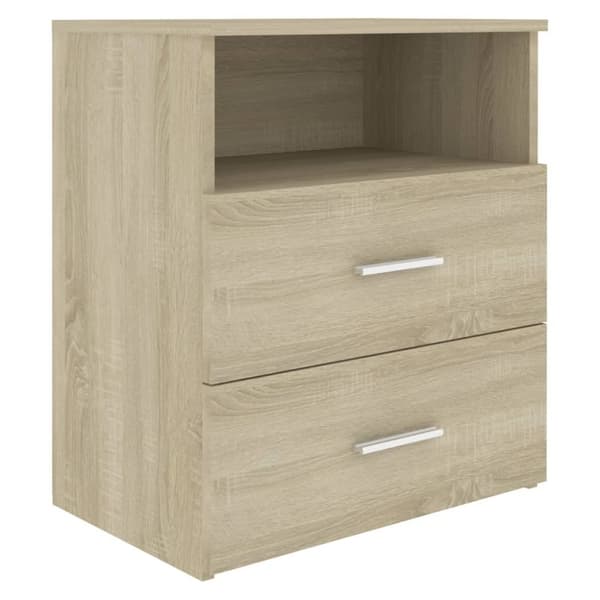 Sengeskabe 2 stk. 50x32x60 cm sonoma-eg - Sengeskab - Sengeskabe - Home & Living