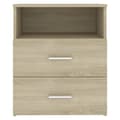 Miniatyrbillede 8 af 11: Sengeskabe 2 stk. 50x32x60 cm sonoma-eg - Sengeskab - Sengeskabe - Home & Living