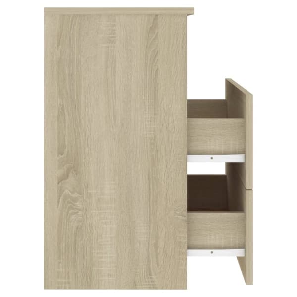 Sengeskabe 2 stk. 50x32x60 cm sonoma-eg - Sengeskab - Sengeskabe - Home & Living