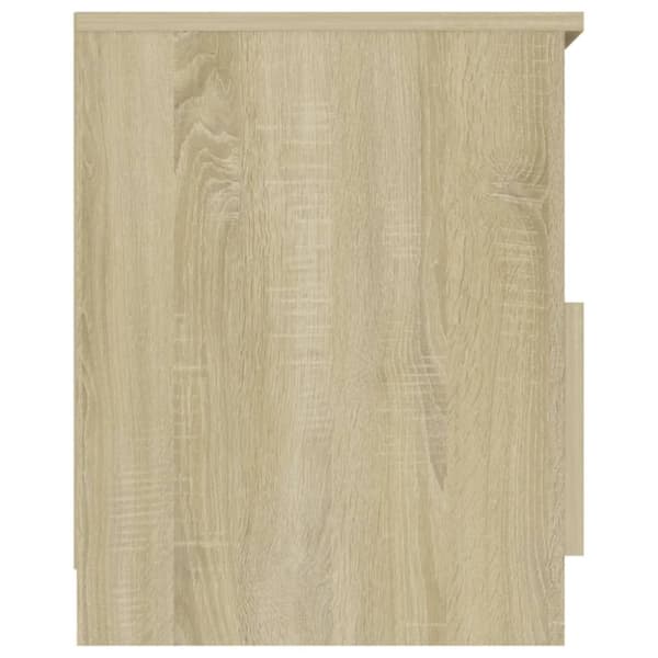 Sengebord 40x40x50 cm konstrueret træ sonoma-eg - Sengebord - Sengeborde - Home & Living