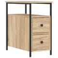 Miniatyrbillede 6 af 11: Sengeborde 2 stk. 30x60x60 cm konstrueret træ sonoma-eg - Sengebord - Sengeborde - Home & Living