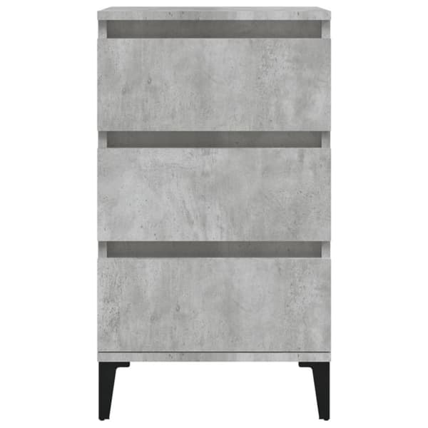 Sengebord 40x35x70 cm konstrueret træ betongrå - Sengebord - Sengeborde - Home & Living
