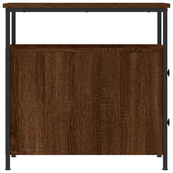 Sengeborde 2 stk. 30x60x60 cm brun egetræsfarve - Sengebord - Sengeborde - Home & Living