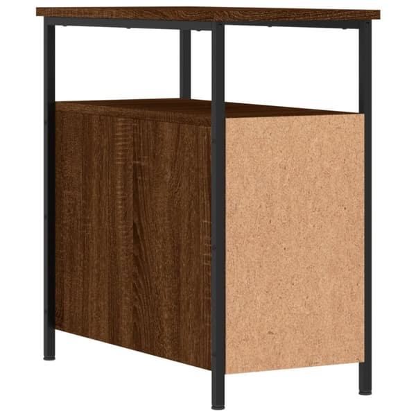 Sengeborde 2 stk. 30x60x60 cm brun egetræsfarve - Sengebord - Sengeborde - Home & Living
