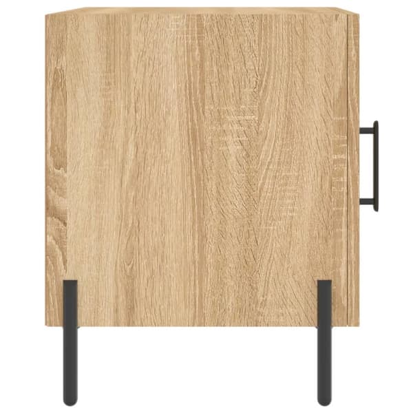 Sengebord 40x40x50 cm konstrueret træ sonoma-eg - Sengebord - Sengeborde - Home & Living
