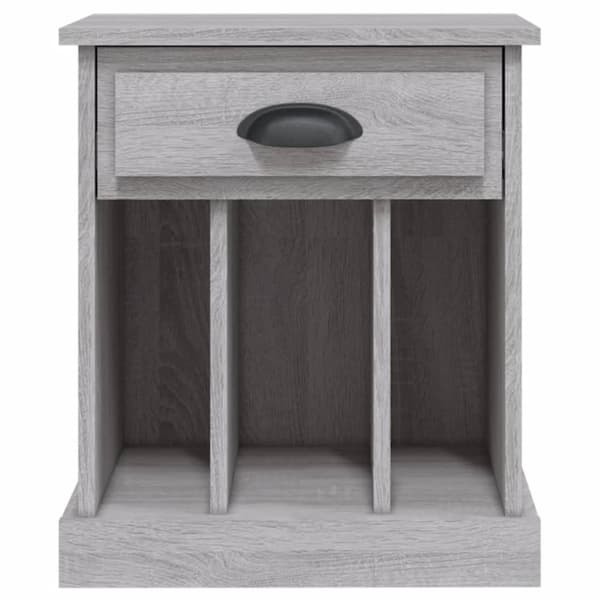 Yöpöydät 2 kpl harmaa Sonoma 43x36x50 cm - Yöpöytä - Yöpöydät - Home & Living