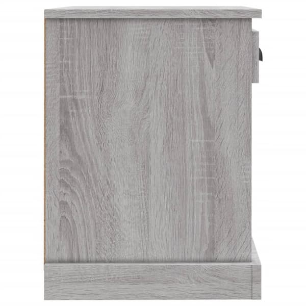 Yöpöydät 2 kpl harmaa Sonoma 43x36x50 cm - Yöpöytä - Yöpöydät - Home & Living