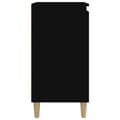 Miniatyrbillede 8 af 11: Sengeborde 2 stk. 40x35x70 cm konstrueret træ sort - Sengebord - Sengeborde - Home & Living