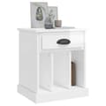 Miniatyrbillede 5 af 11: Sengeborde 2 stk. 43x36x50 cm hvid højglans - Sengebord - Sengeborde - Home & Living