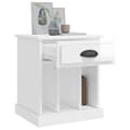 Miniatyrbillede 6 af 11: Sengeborde 2 stk. 43x36x50 cm hvid højglans - Sengebord - Sengeborde - Home & Living